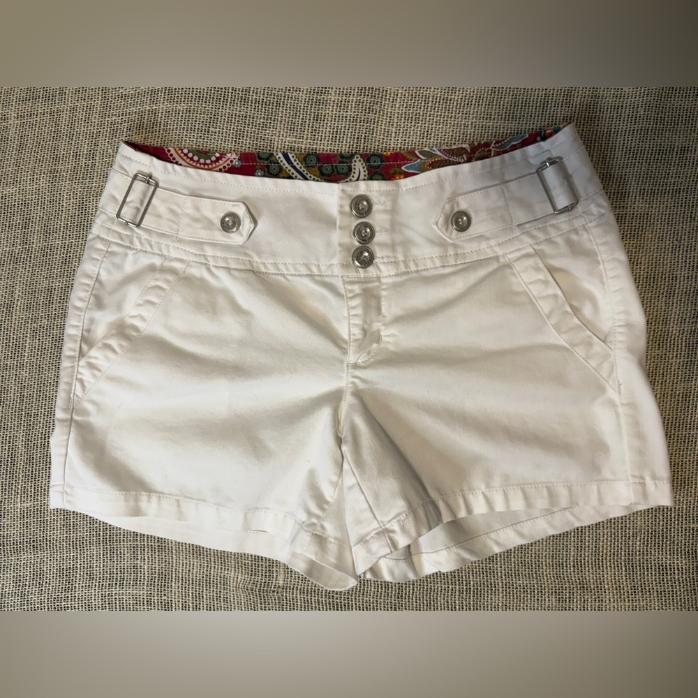 Women's White Shorts